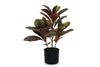 Artificial Cronton Leaves in Black Pot - Pack of 3 - Thumbnail 4 