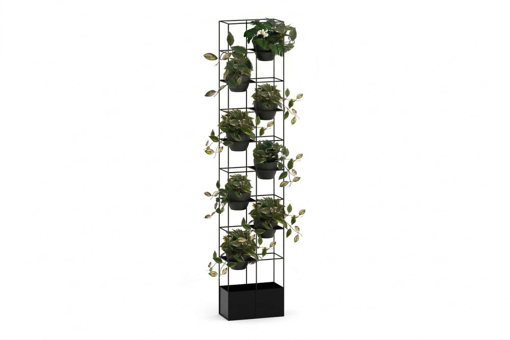 Artificial Hoya Plants - Pack of 4-black  