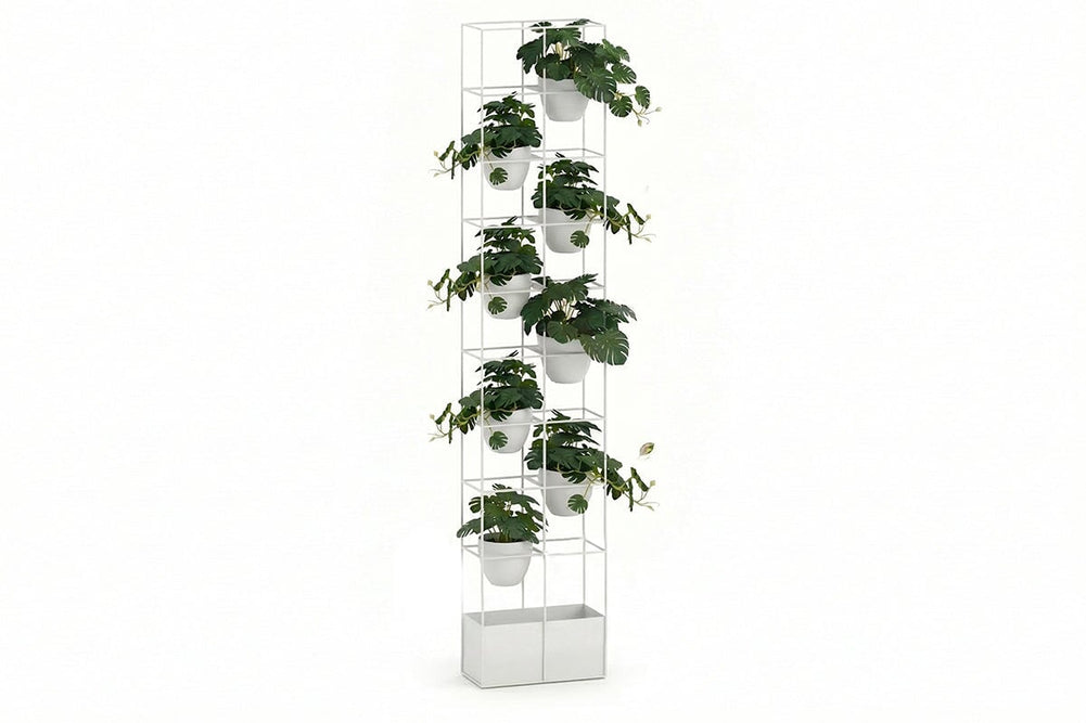 Artificial Monstera Plants - Pack of 4-black  