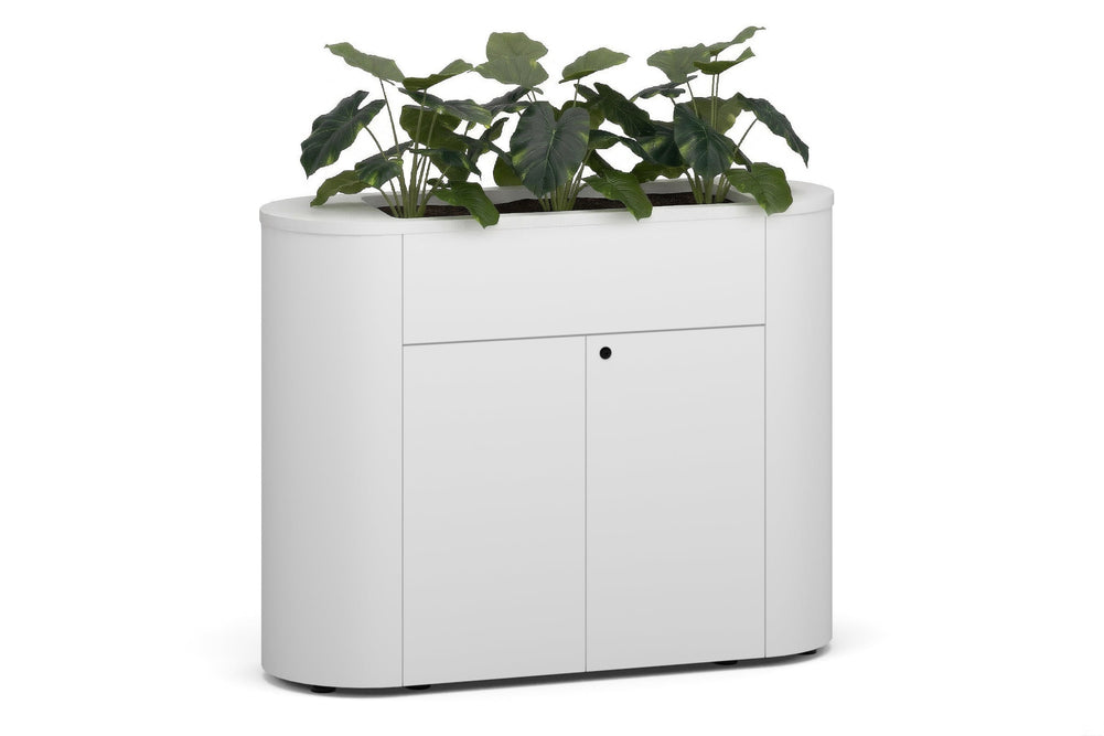 Artificial Taro Leaves in Black Pot - Pack of 3-600mm Height  