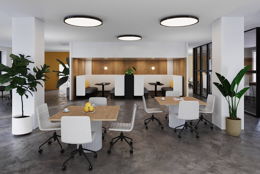 Environmental image of Baobab Circular Base Boardroom Rectangle Table [1200L x 1200W]