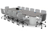 Baobab Circular Base Boardroom Rectangle Table [3600L x 1200W] - Thumbnail 6 