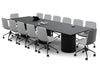 Baobab Circular Base Boardroom Rectangle Table [3600L x 1200W] - Thumbnail 12 