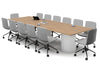 Baobab Circular Base Boardroom Rectangle Table [3600L x 1200W] - Thumbnail 5 