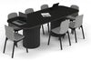 Baobab Circular Base Boardroom Table - Large Rounded Corners [2400L x 1000W with Large Rounded Corners] - Thumbnail 8 
