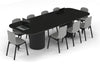 Baobab Circular Base Boardroom Table - Large Rounded Corners [3000L x 1200W with Large Rounded Corners] - Thumbnail 8 