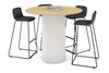 Baobab Circular Base Counter Cafe Table [1350mm] - Thumbnail 4 