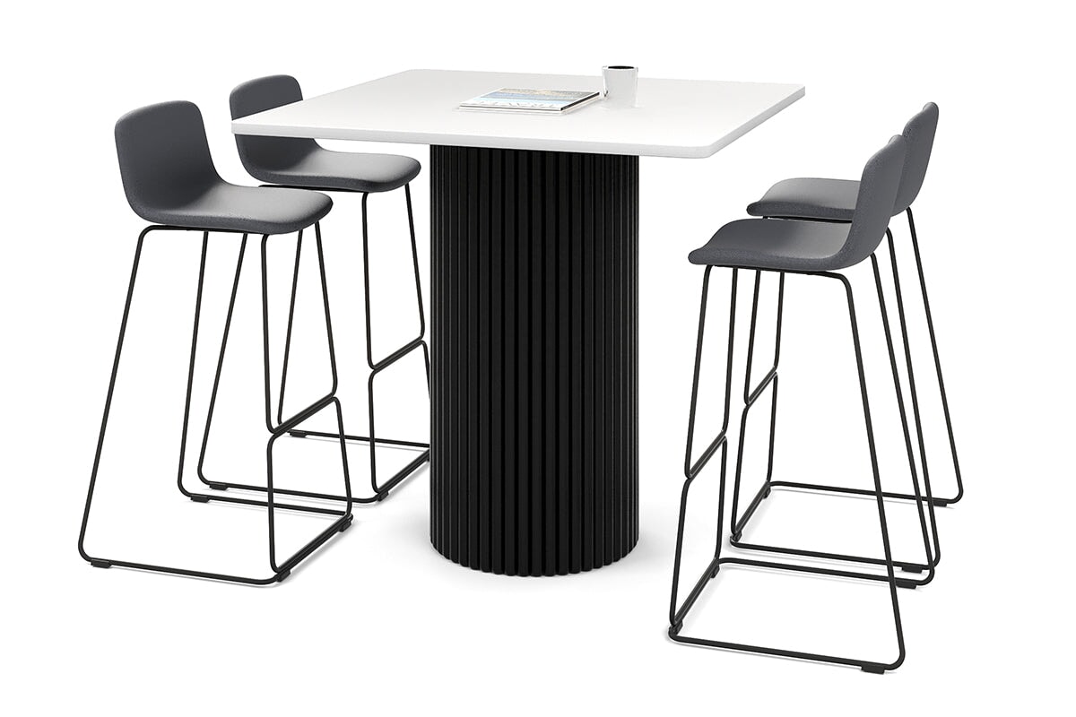 Work Table Rounded Baobab Circular Base Counter Rectangle Table - Rounded Corners [1100L ...