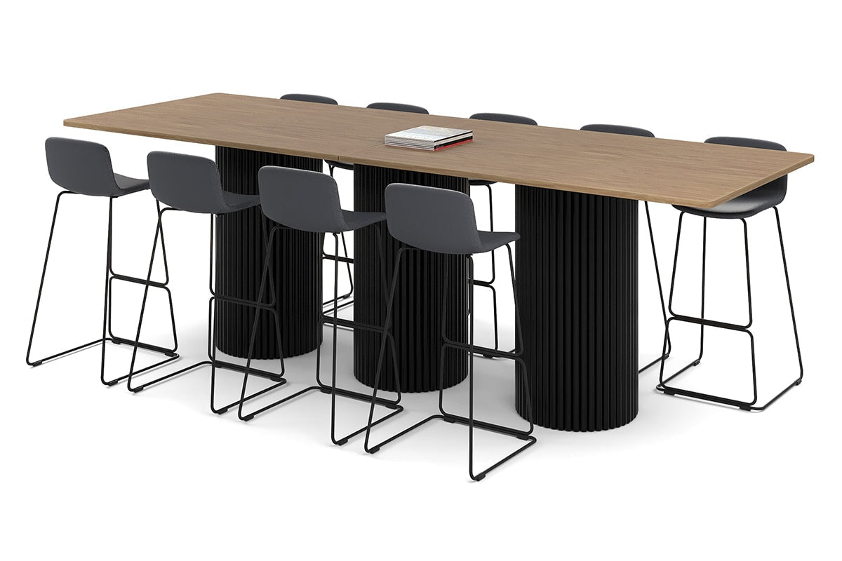 Baobab Circular Base Counter Rectangle Table - Rounded Corners [3200L ...