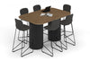 Baobab Circular Base Counter Rectangular Table - Large Rounded Corners [1800L x 1200W with Large Rounded Corners] - Thumbnail 6 
