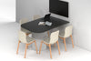 Baobab Circular Base Half Meeting Table - Large Rounded Corners [1500L x 1000W with Large Rounded Corners] - Thumbnail 8 