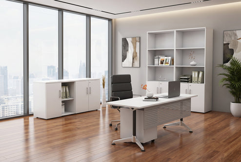 Executive Office Desk Blackjack [1600L x 700W]