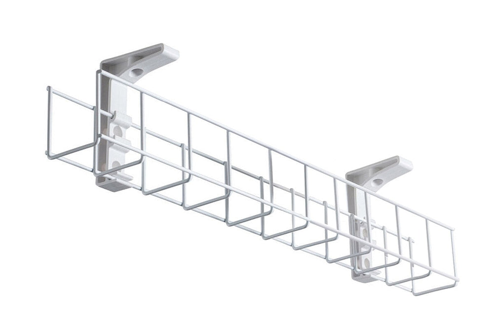 Cable Management Basket Single Metal Tray-white 950 