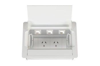  - CMS Accede Single Lid - In Desk Power - 1