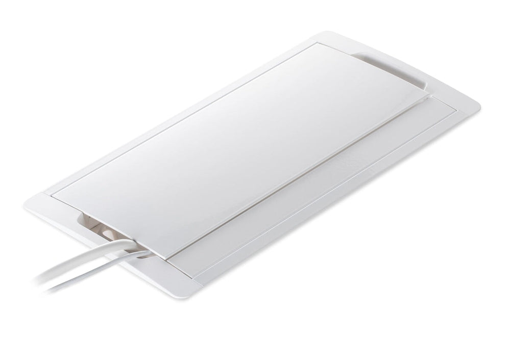 CMS Accede Single Lid - In Desk Power-black 4 power/4 data/Usb A/C(65W) 3000mm