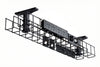 CMS Cable Management Basket Back to Back Metal+Tray Include 2 x 4 Power 4 Data [1250W x 105H] - Thumbnail 2 