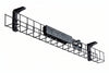 CMS Cable Management Basket Single Metal+Tray Includes 4 Power 2 Data [1550W x 105H] - Thumbnail 2 