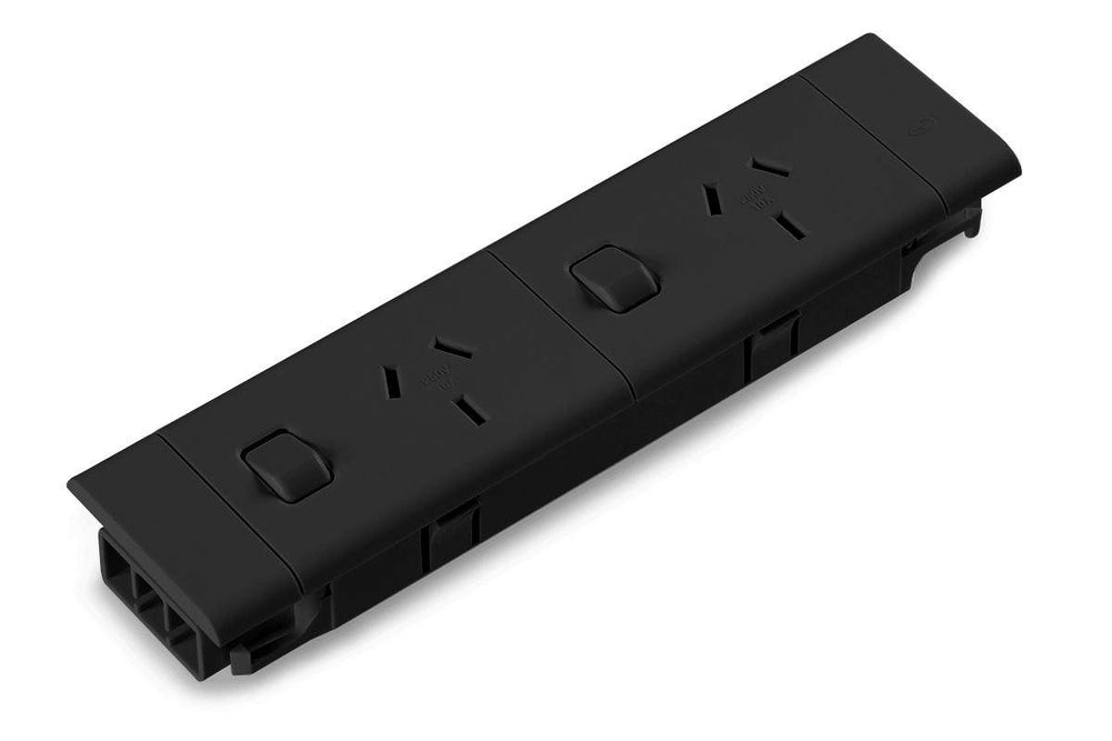 CMS Dual Auto Switched Power Module [Black]-switched none 