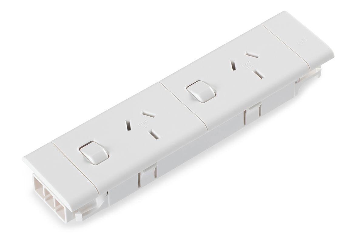 CMS Dual Auto Switched Power Module [White] CMS switched none none