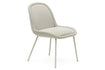 Como Aamin Chair - Chenille Fabric [Chenille Fabric] Como beige seat/beige leg 