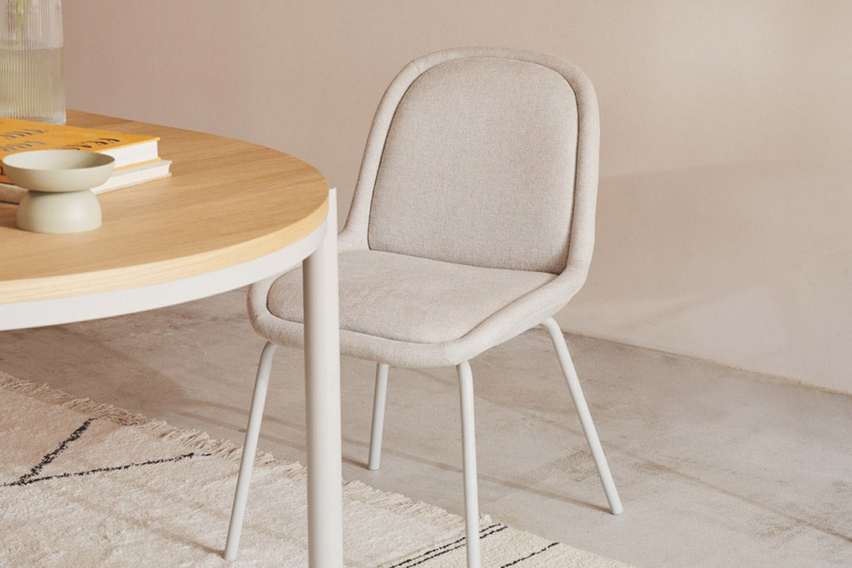 Como Aamin Chair - Chenille Fabric [Chenille Fabric] Como 