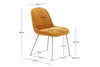 Como Aamin Chair - Shearling Fabric [Shearling Fabric] - Thumbnail 14 