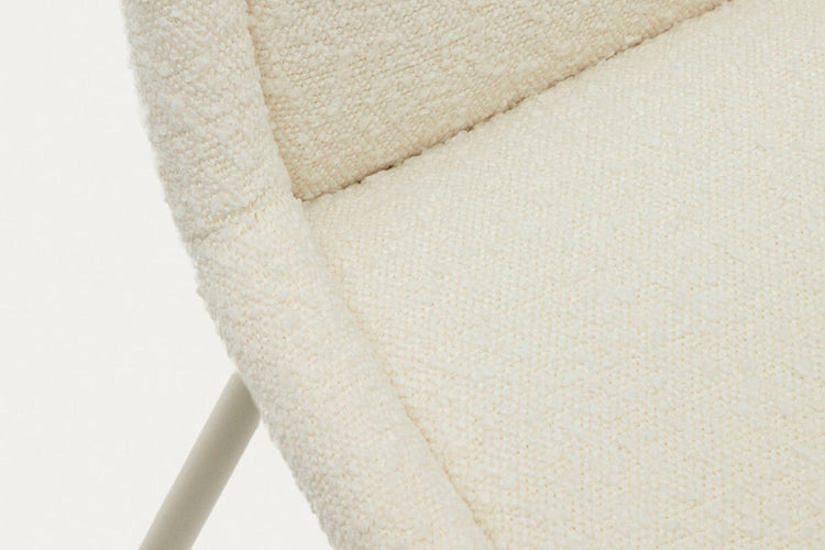 Como Aamin Chair - Shearling Fabric [Shearling Fabric] Como 
