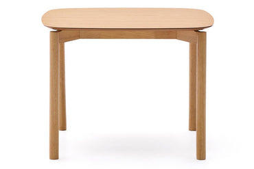 Como Amara Dining Table - Rounded Corner [1000L x 1000W] Como natural finish 