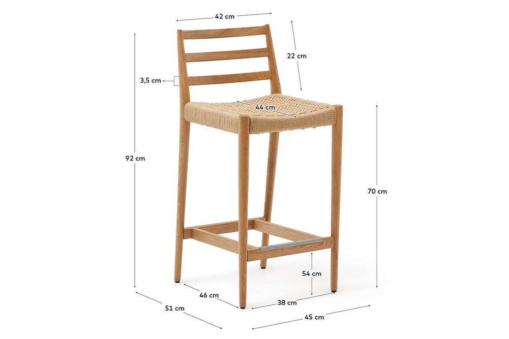 Como Amora Stool-black  