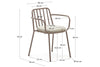 Como Bramante Steel Chair - Thumbnail 6 