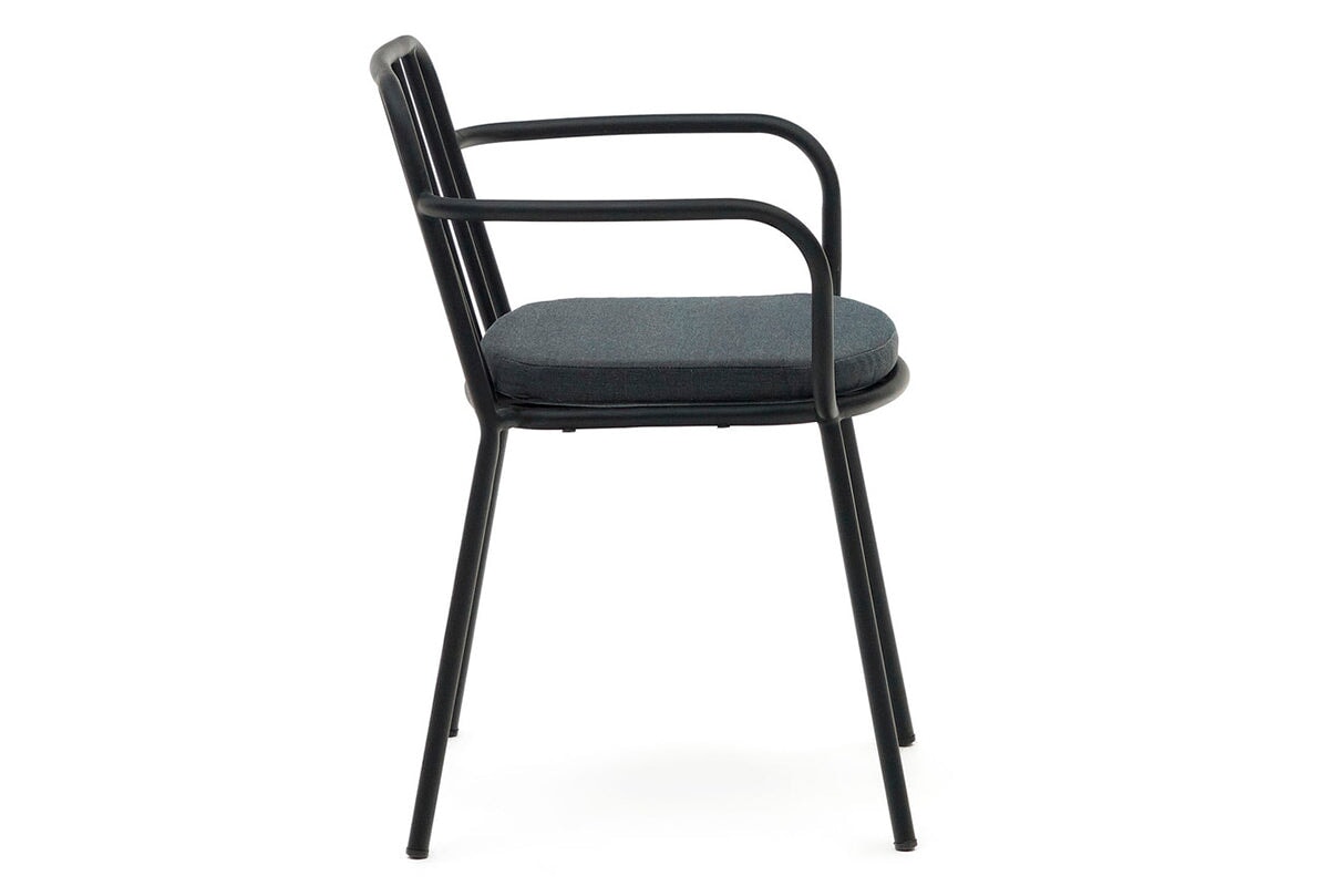 Como Bramante Steel Chair Como 