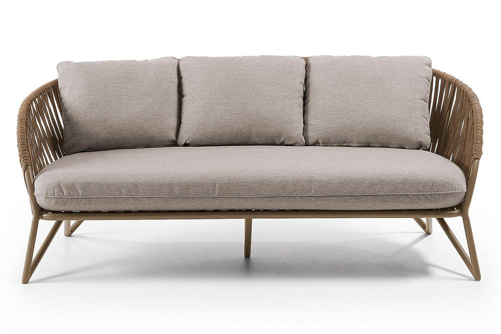 Como Branzie 3 Seater Sofa-brown  
