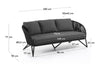 Como Branzie 3 Seater Sofa - Thumbnail 4 