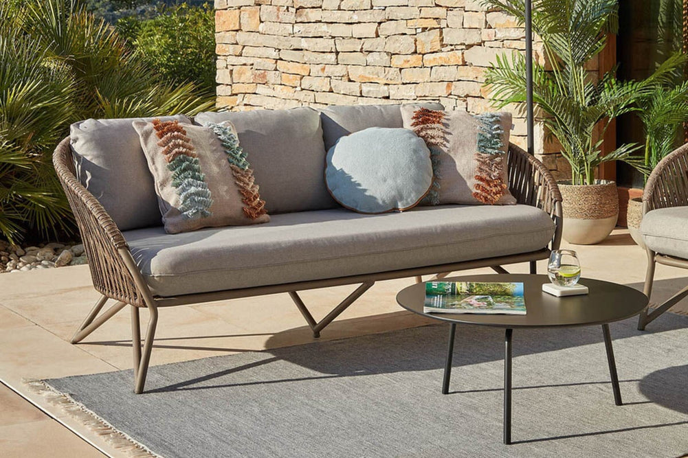 Como Branzie 3 Seater Sofa-brown  