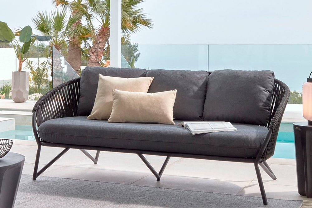 Como Branzie 3 Seater Sofa-brown  