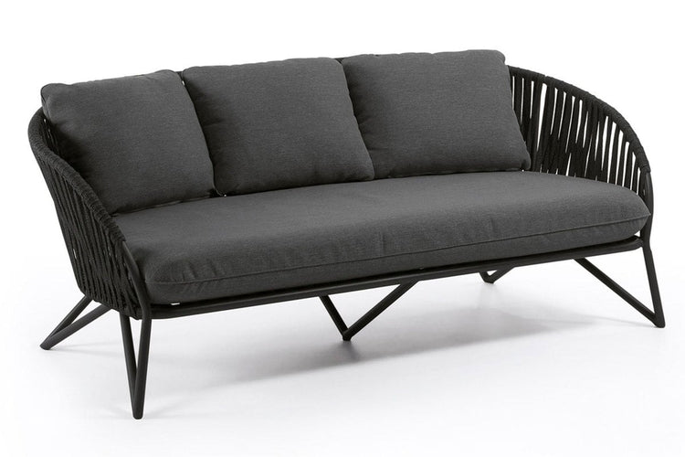 Como Branzie 3 Seater Sofa Como black 