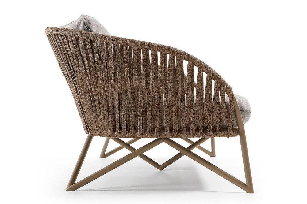 Como Branzie 3 Seater Sofa-brown  