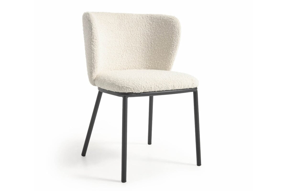Como Cisel Chair [Shearling Fabric] Como white 