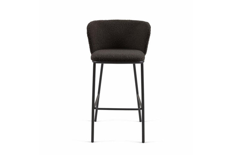 Como Cisel Stool - Shearling Fabric [920H x 540W] Como 