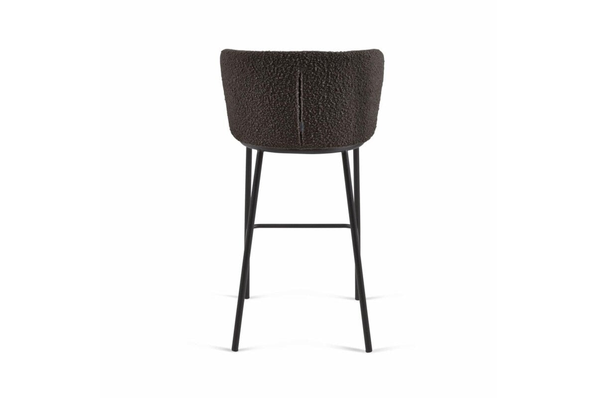 Como Cisel Stool - Shearling Fabric [920H x 540W] Como 