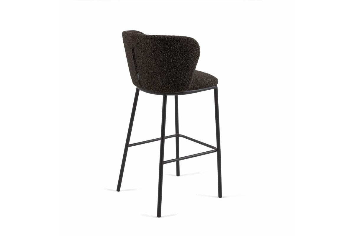 Como Cisel Stool - Shearling Fabric [920H x 540W] Como 