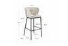 Como Cisel Stool Shearling Fabric - 650mm Seat Height [920H x 540W] - Thumbnail 19 