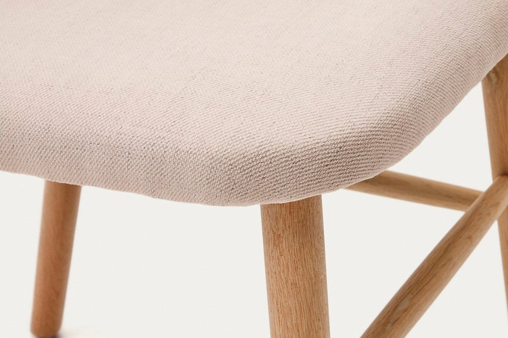 Como Hilda Chair Chenille Fabric-mustard  