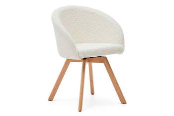  - Como Marven Chair - Shearling Fabric [Shearling Fabric] - 1