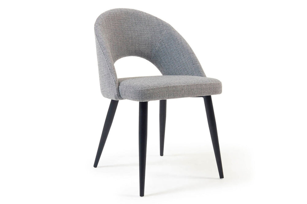 Como Mauai Chair - Upholstered Fabric-grey  