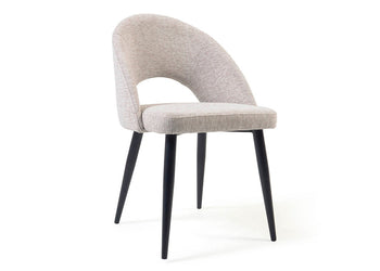 Como Mauai Chair - Upholstered Fabric Como beige 