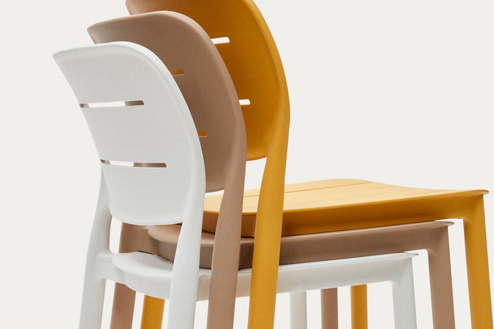 Como Morila Outdoor Stool - 650mm Seat Height-beige  