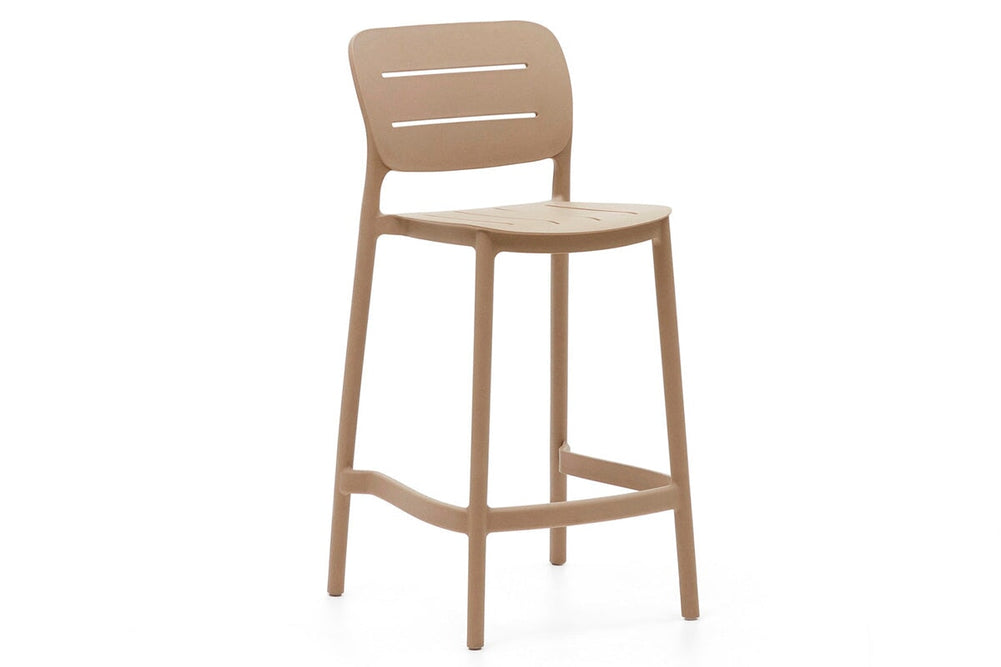 Como Morila Outdoor Stool - 650mm Seat Height-beige  