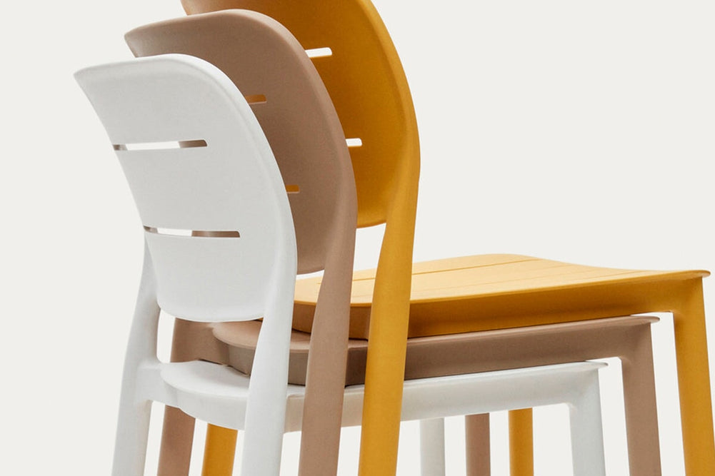 Como Morila Outdoor Stool - 650mm Seat Height-beige  