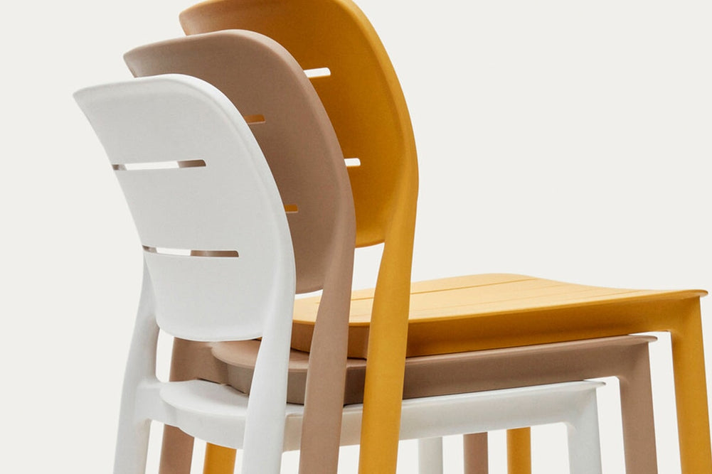 Como Morila Outdoor Stool - 650mm Seat Height-beige  